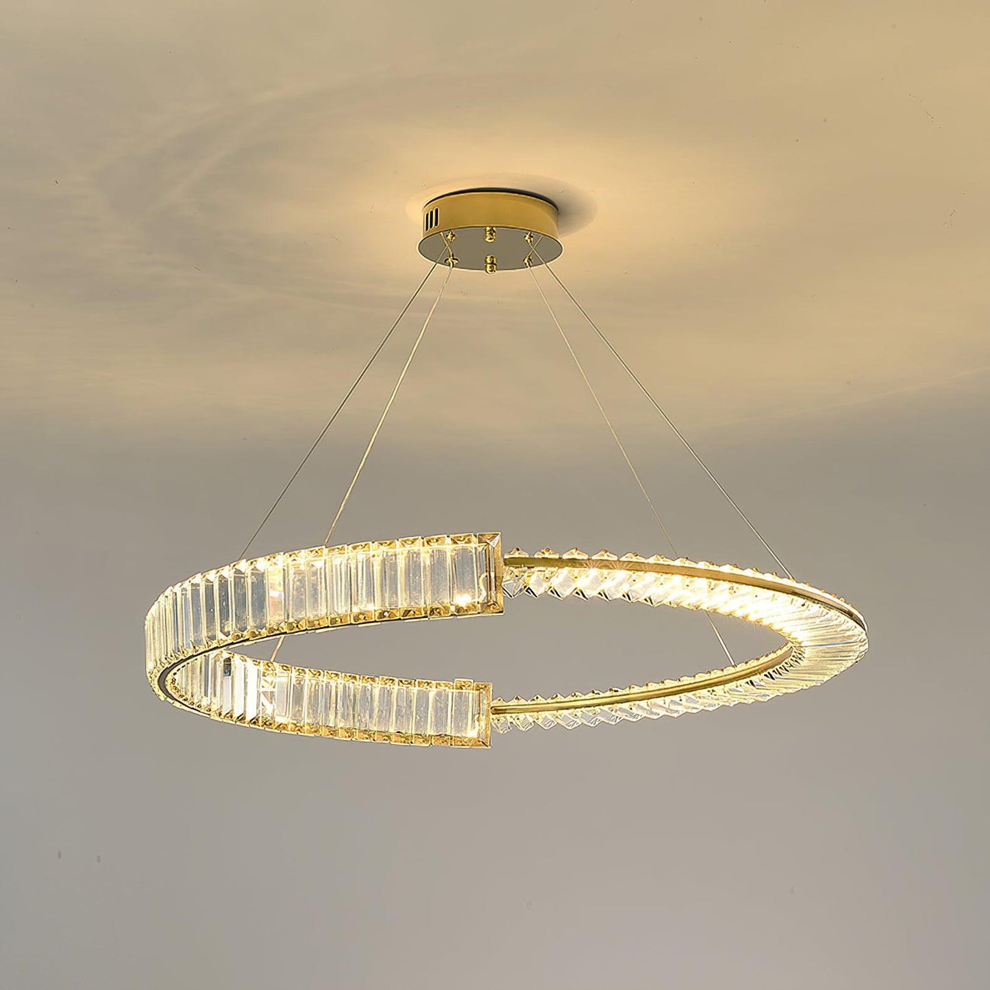 Stella LED Chandelier - Modern Design, Dimmable Brightness, Energy Eff