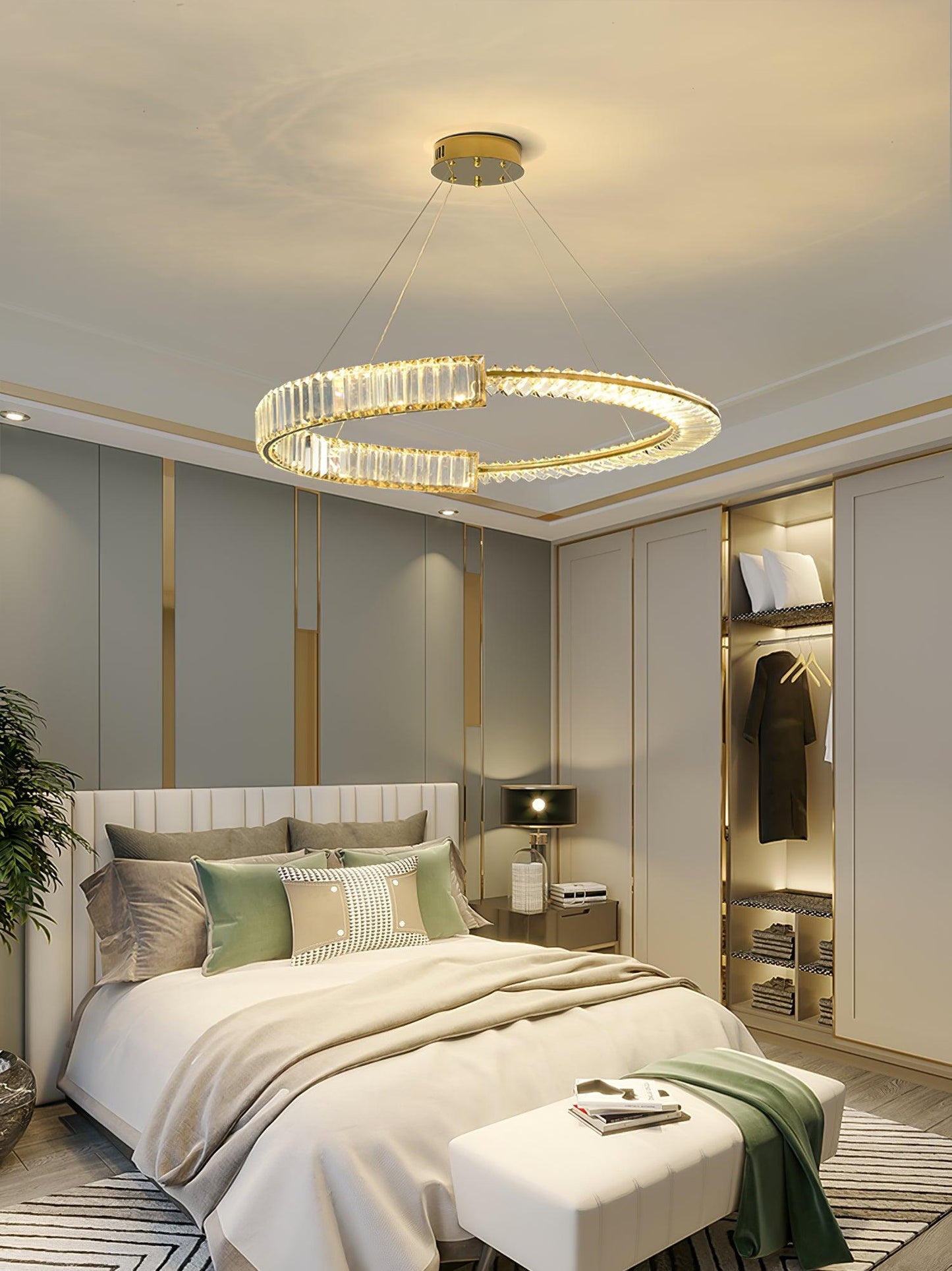 Stella LED Chandelier - Modern Design, Dimmable Brightness, Energy Eff