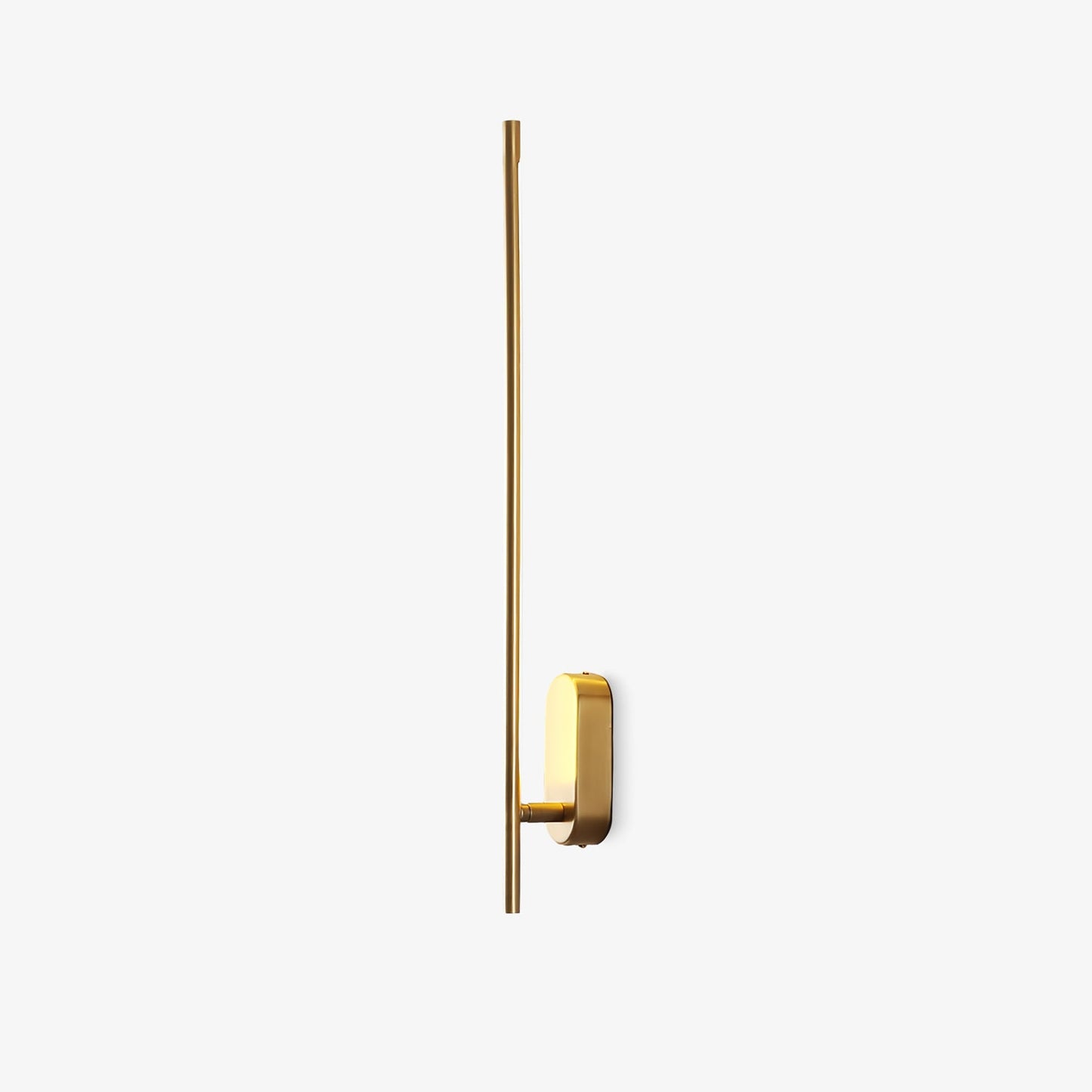 Modern Stick Shaped Metal Sconce with Adjustable Brightness & LED Ligh