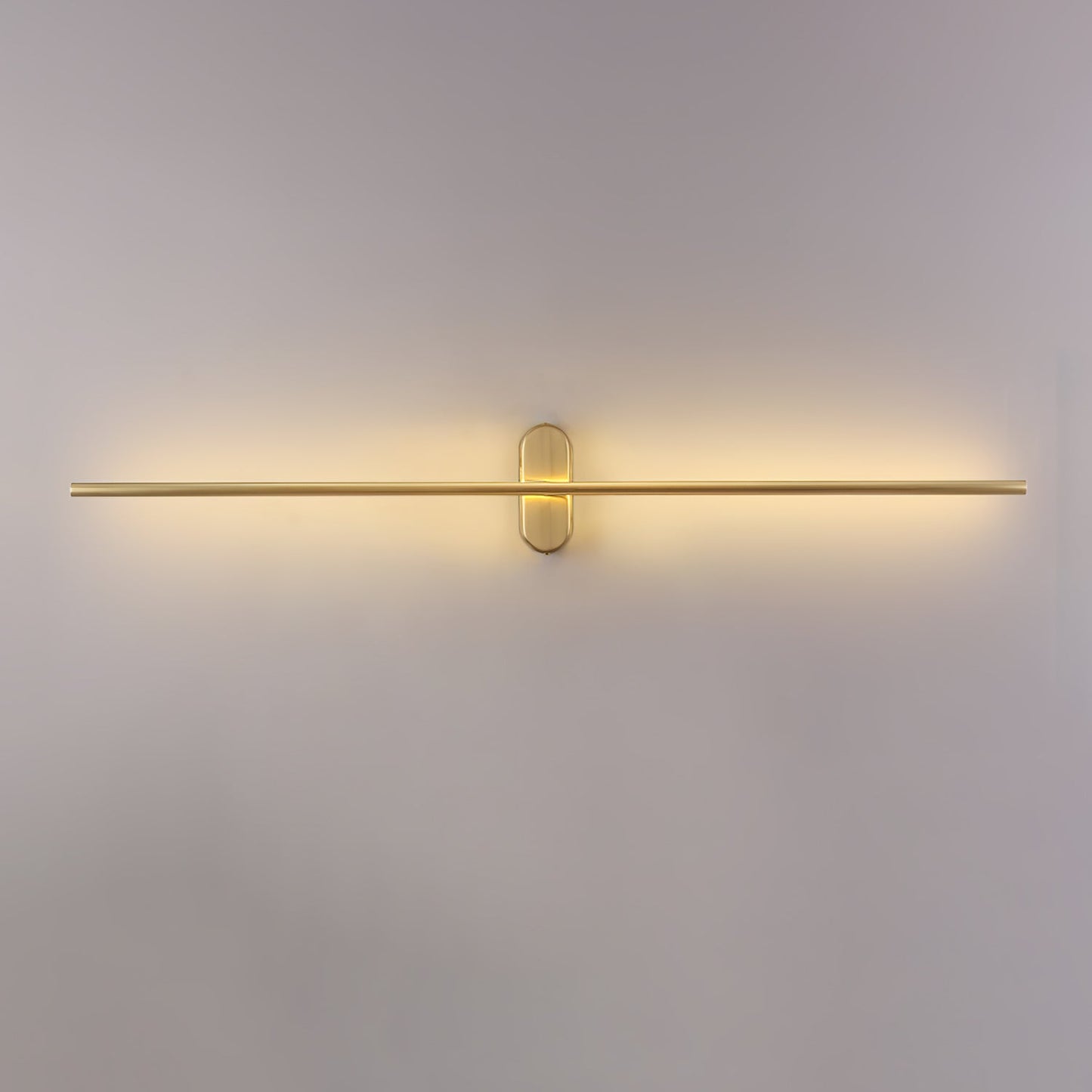 Modern Stick Shaped Metal Sconce with Adjustable Brightness & LED Ligh