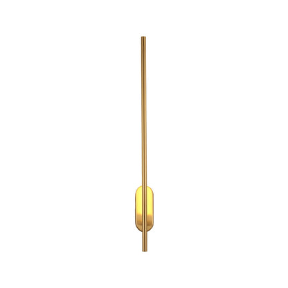 Modern Stick Shaped Metal Sconce with Adjustable Brightness & LED Ligh