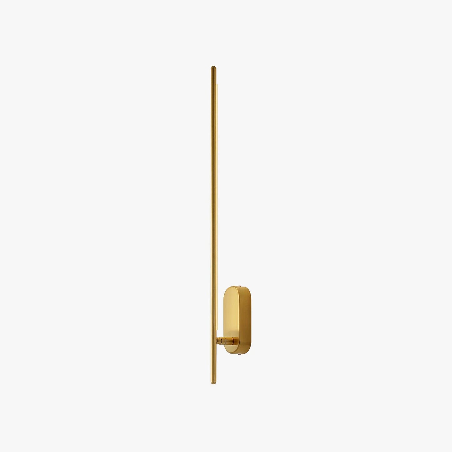 Modern Stick Shaped Metal Sconce with Adjustable Brightness & LED Ligh