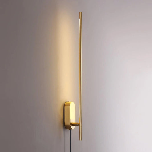 Stick Shaped Plug-In Sconce with Adjustable Brightness and Energy Effi