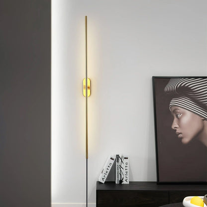 Stick Shaped Plug-In Sconce with Adjustable Brightness and Energy Effi