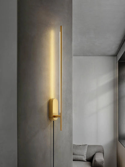 Stick Shaped Plug-In Sconce with Adjustable Brightness and Energy Effi