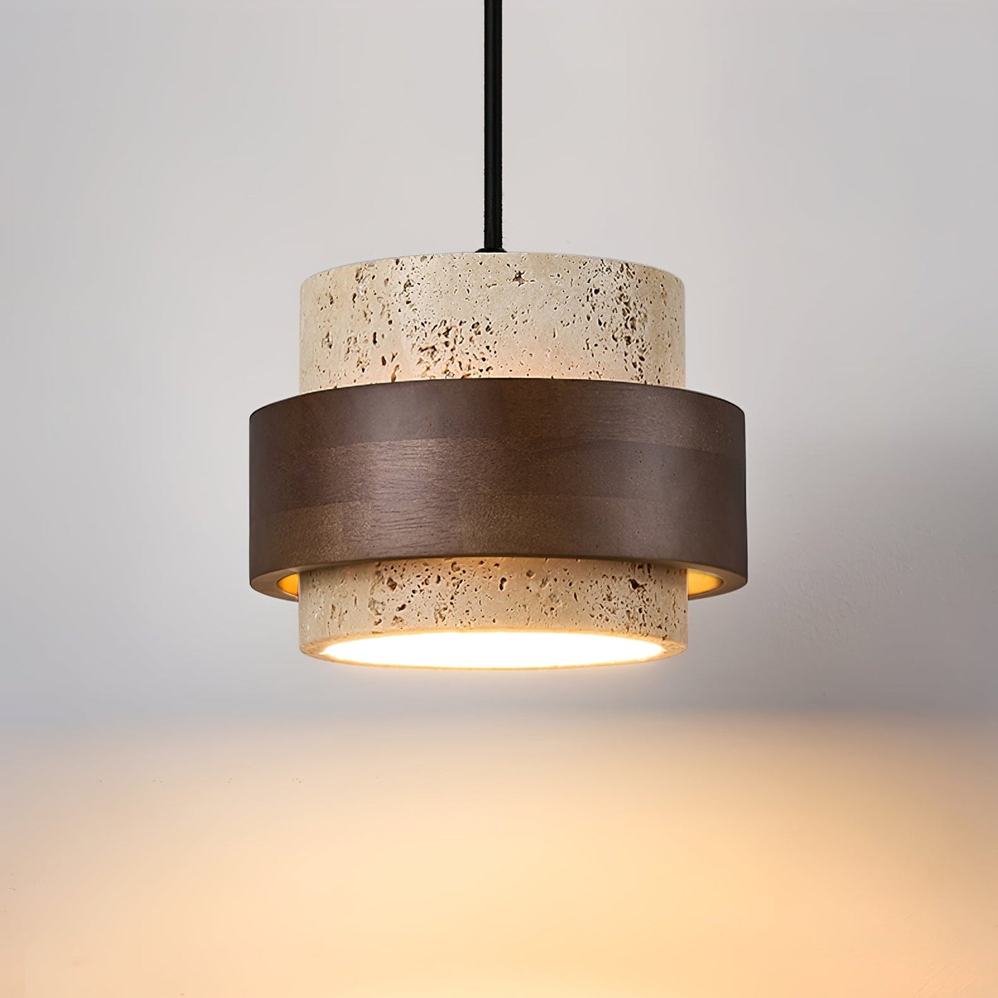 Travertine Wall Sconce - Elegant Design, Soft Ambient Lighting