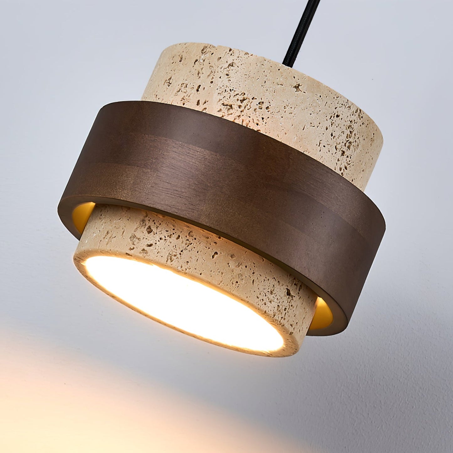 Travertine Wall Sconce - Elegant Design, Soft Ambient Lighting
