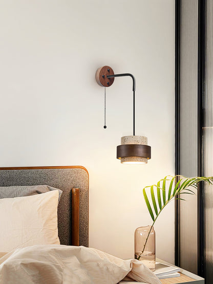 Travertine Wall Sconce - Elegant Design, Soft Ambient Lighting