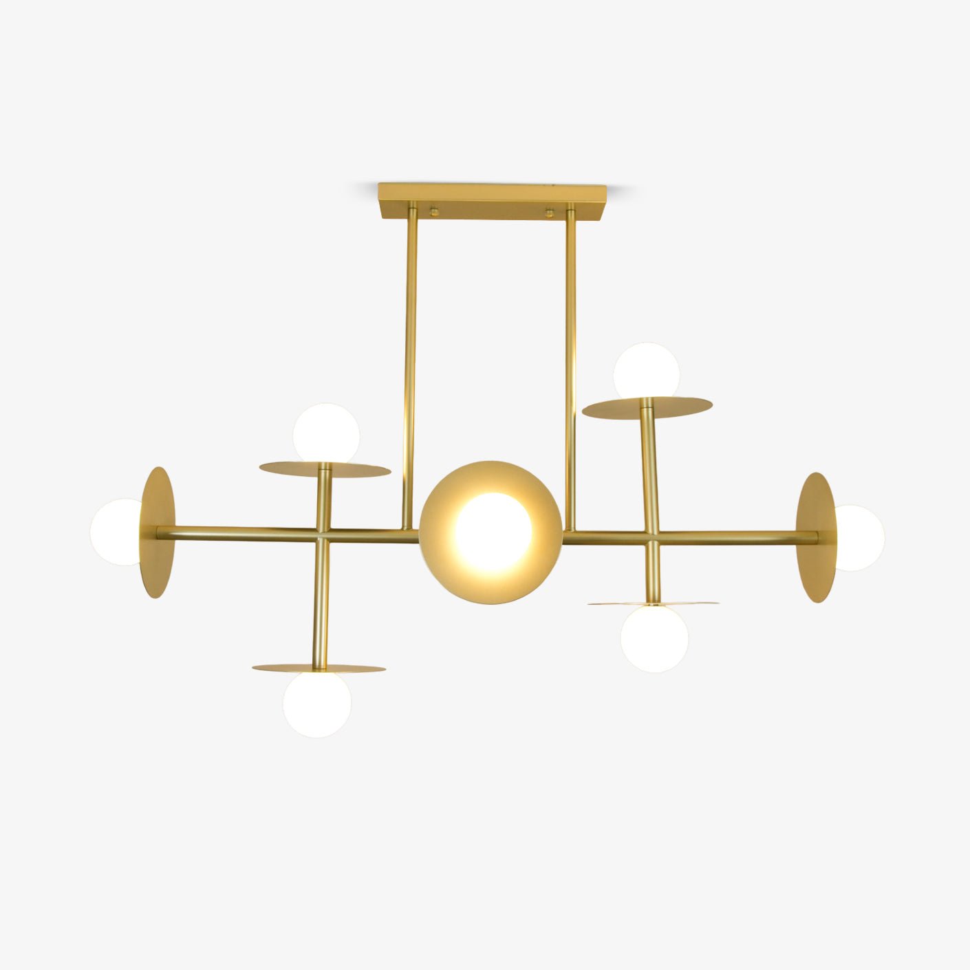 Strada Chandelier - Elegant Lighting Fixture with Adjustable Height &