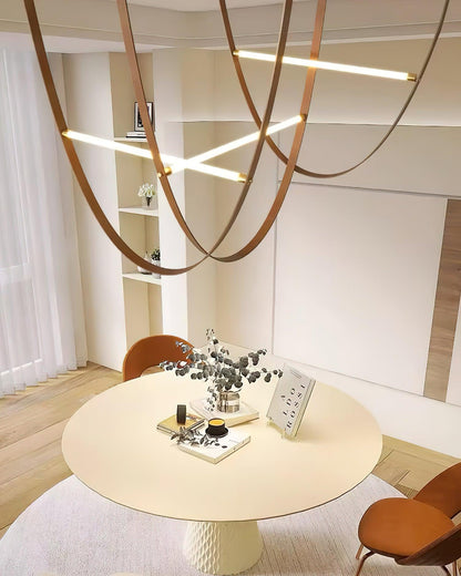 Tracer Belt Pendant Lamp - Adjustable Height, Energy-Efficient LED