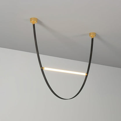 Tracer Belt Pendant Lamp - Adjustable Height, Energy-Efficient LED