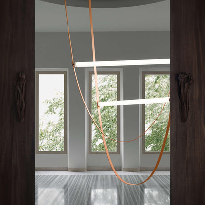 Tracer Belt Pendant Lamp - Adjustable Height, Energy-Efficient LED