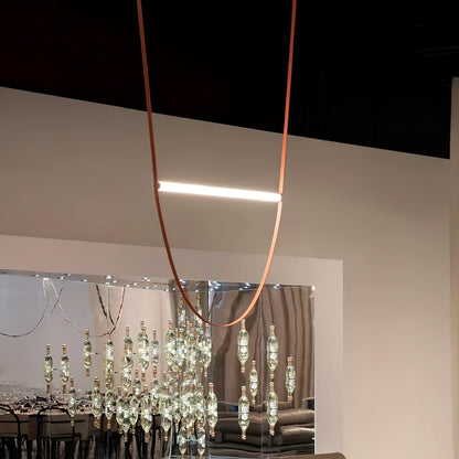 Tracer Belt Pendant Lamp - Adjustable Height, Energy-Efficient LED