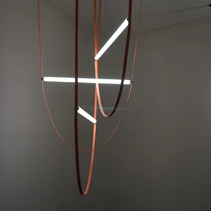 Tracer Belt Pendant Lamp - Adjustable Height, Energy-Efficient LED