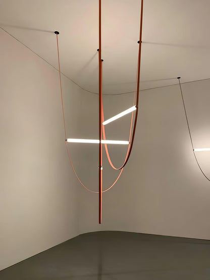 Tracer Belt Pendant Lamp - Adjustable Height, Energy-Efficient LED