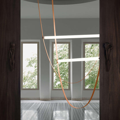 Tracer Belt Pendant Lamp - Adjustable Height, Energy-Efficient LED