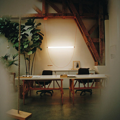 Tracer Belt Pendant Lamp - Adjustable Height, Energy-Efficient LED