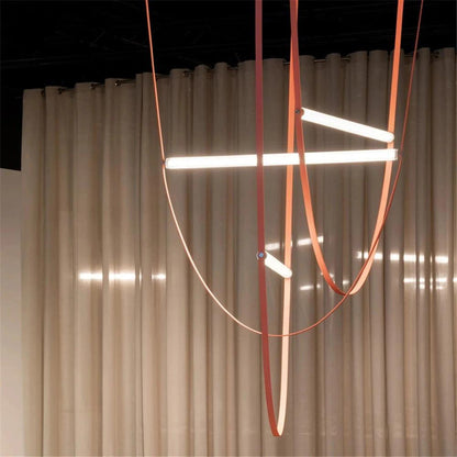 Tracer Belt Pendant Lamp - Adjustable Height, Energy-Efficient LED