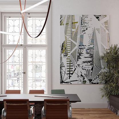 Tracer Belt Pendant Lamp - Adjustable Height, Energy-Efficient LED