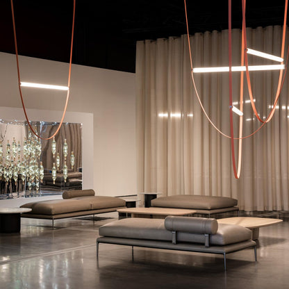 Tracer Belt Pendant Lamp - Adjustable Height, Energy-Efficient LED