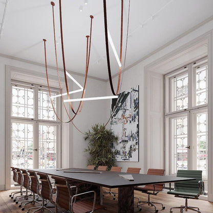 Tracer Belt Pendant Lamp - Adjustable Height, Energy-Efficient LED