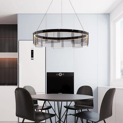 Stratos LED Chandelier - Modern Design, Dimmable, Energy Efficient Lig