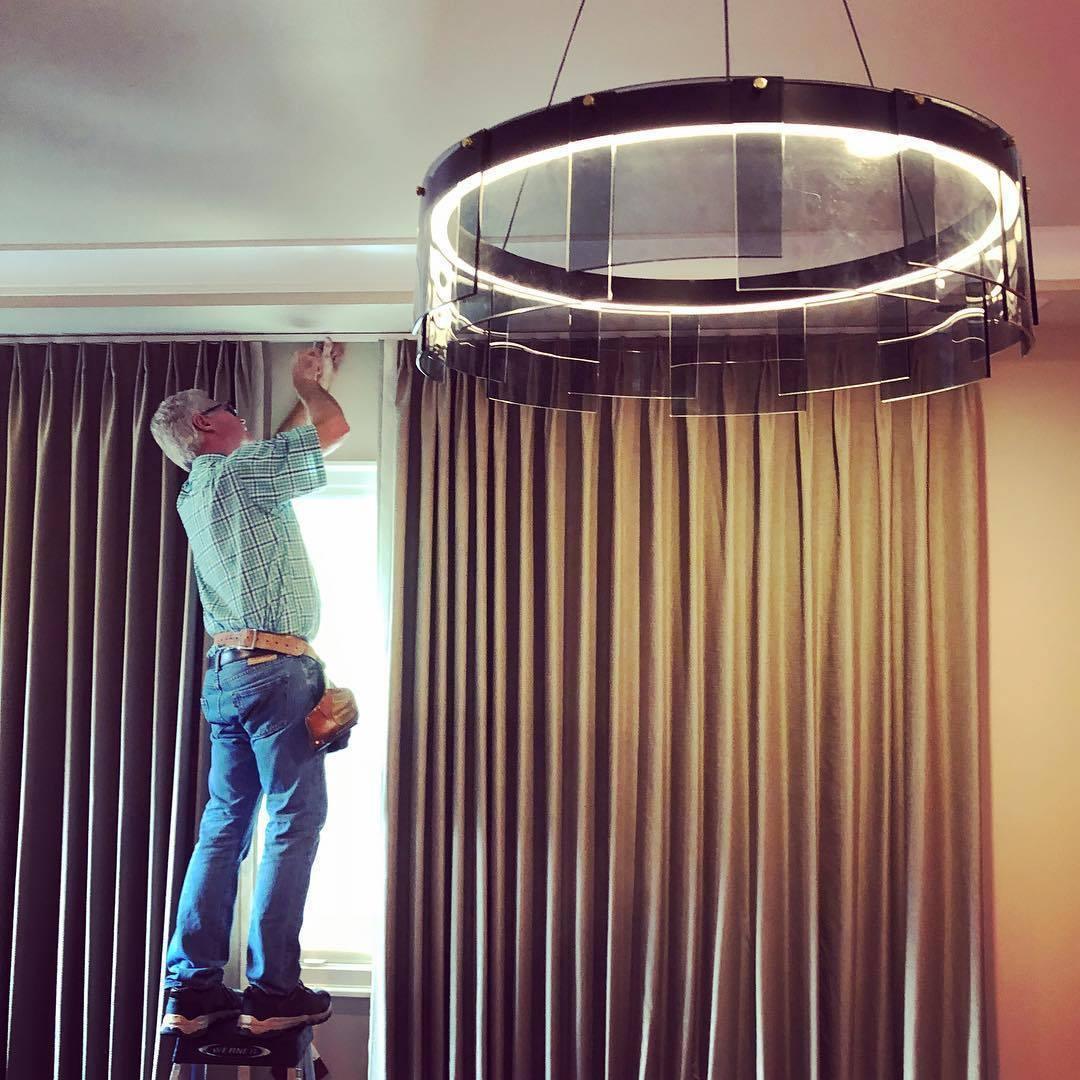 Stratos LED Chandelier - Modern Design, Dimmable, Energy Efficient Lig