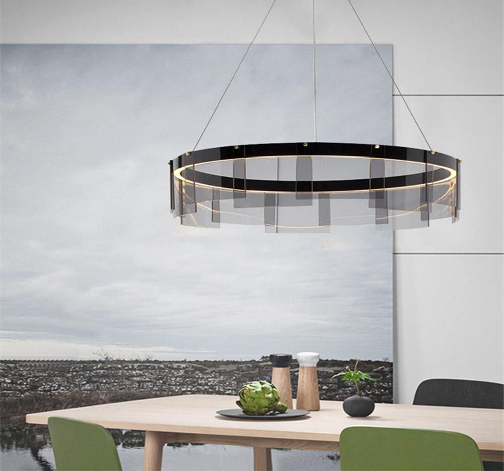 Stratos LED Chandelier - Modern Design, Dimmable, Energy Efficient Lig
