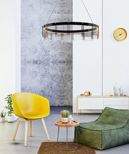 Stratos LED Chandelier - Modern Design, Dimmable, Energy Efficient Lig
