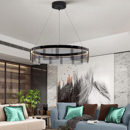 Stratos LED Chandelier - Modern Design, Dimmable, Energy Efficient Lig