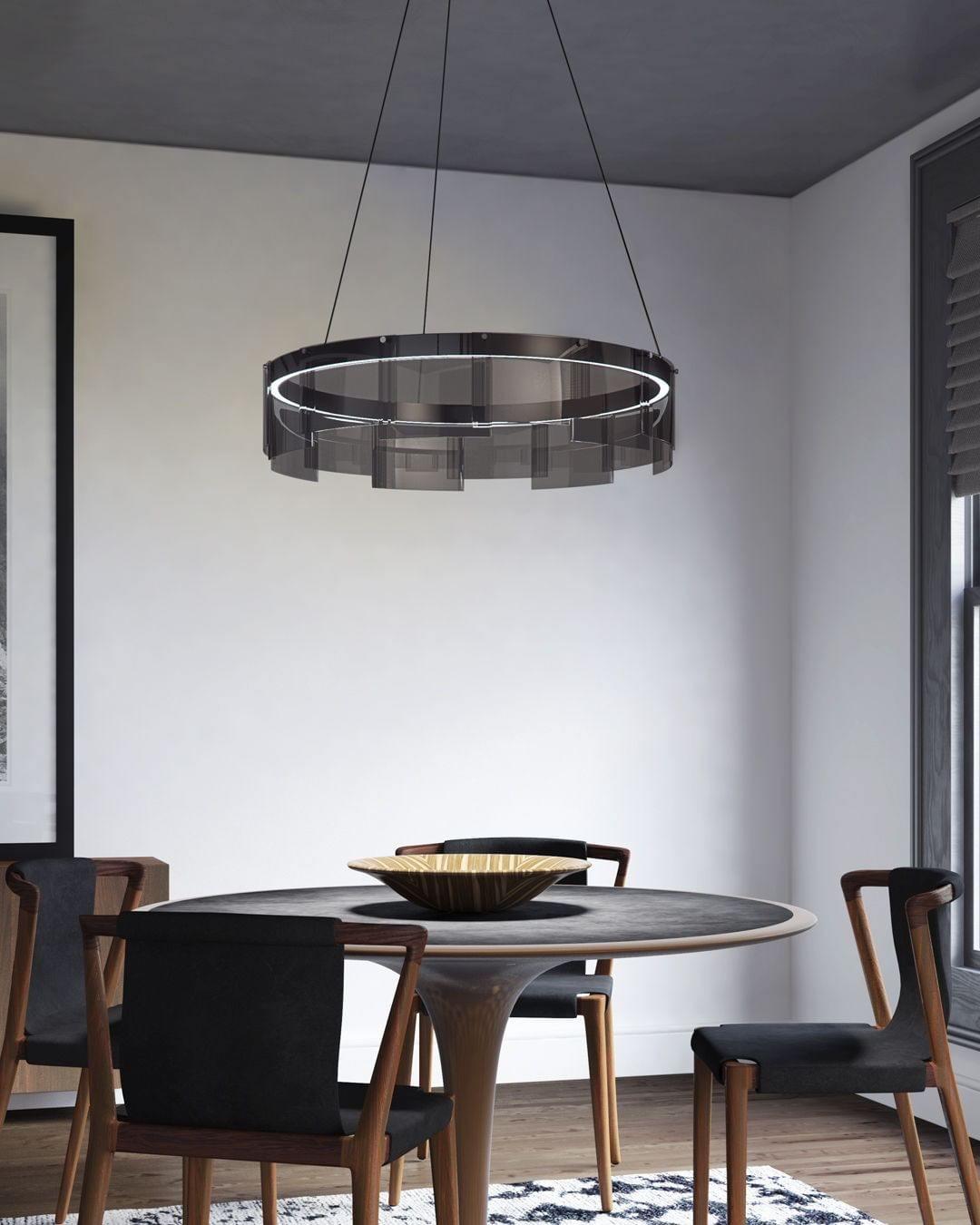 Stratos LED Chandelier - Modern Design, Dimmable, Energy Efficient Lig