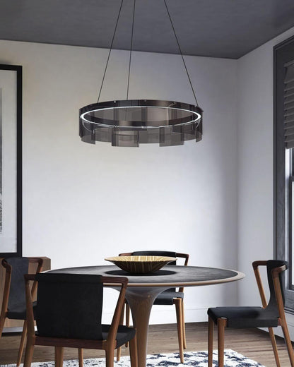 Stratos LED Chandelier - Modern Design, Dimmable, Energy Efficient Lig