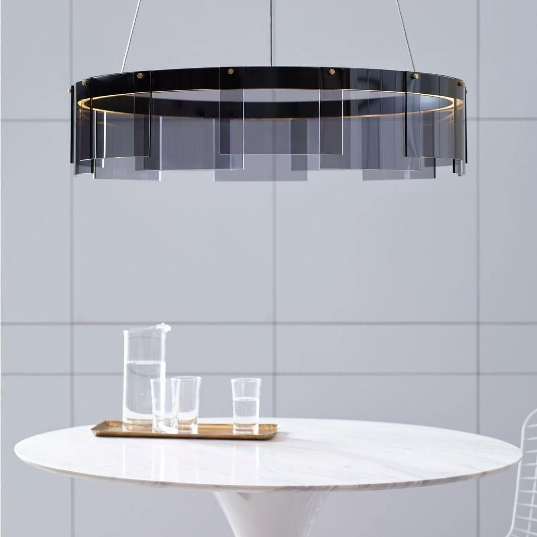 Stratos LED Chandelier - Modern Design, Dimmable, Energy Efficient Lig