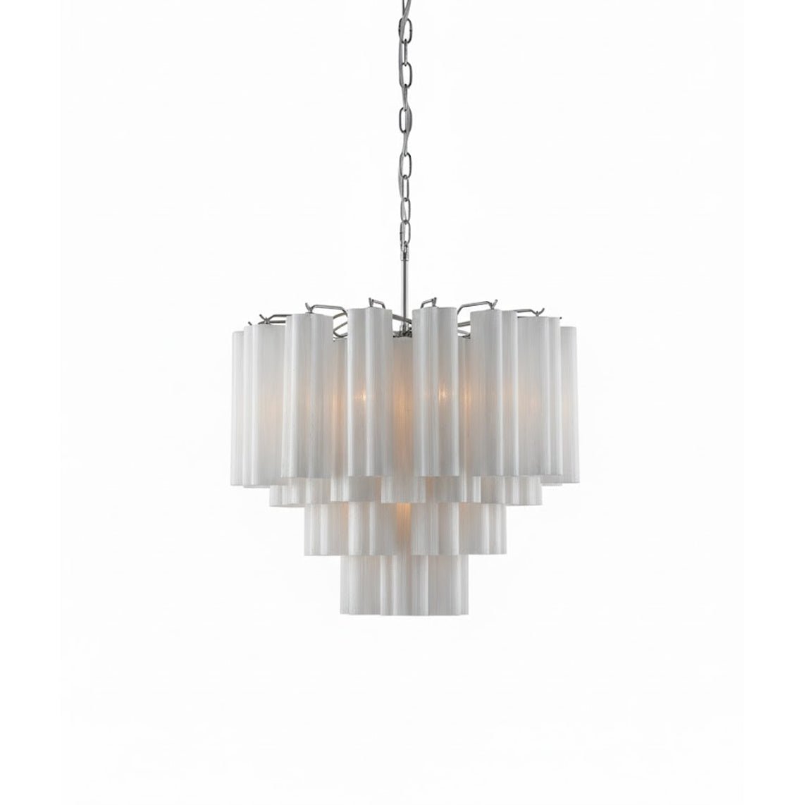 Stratum Ripple Chandelier - Modern Design with Adjustable Height & LED