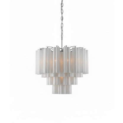 Stratum Ripple Chandelier - Modern Design with Adjustable Height & LED
