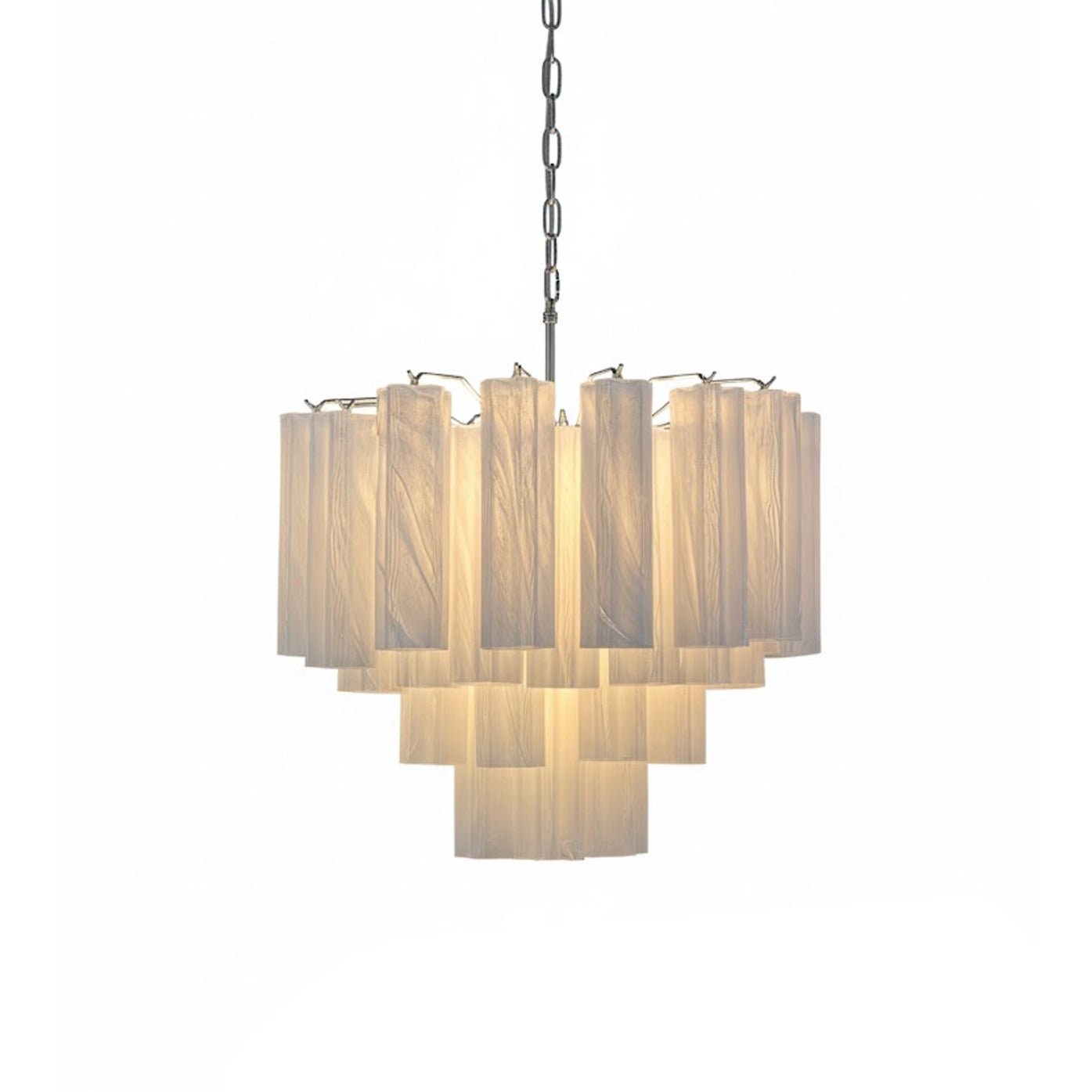 Stratum Ripple Chandelier - Modern Design with Adjustable Height & LED