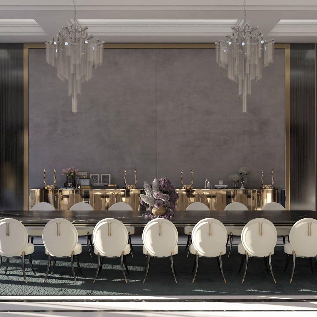 Stream Chain Chandelier - Modern Design with Adjustable Length & LED L