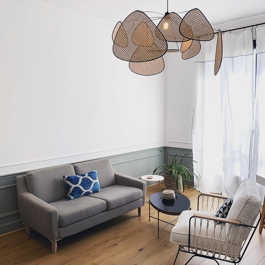 Screen Cannage Suspension - Adjustable Height, Durable Design