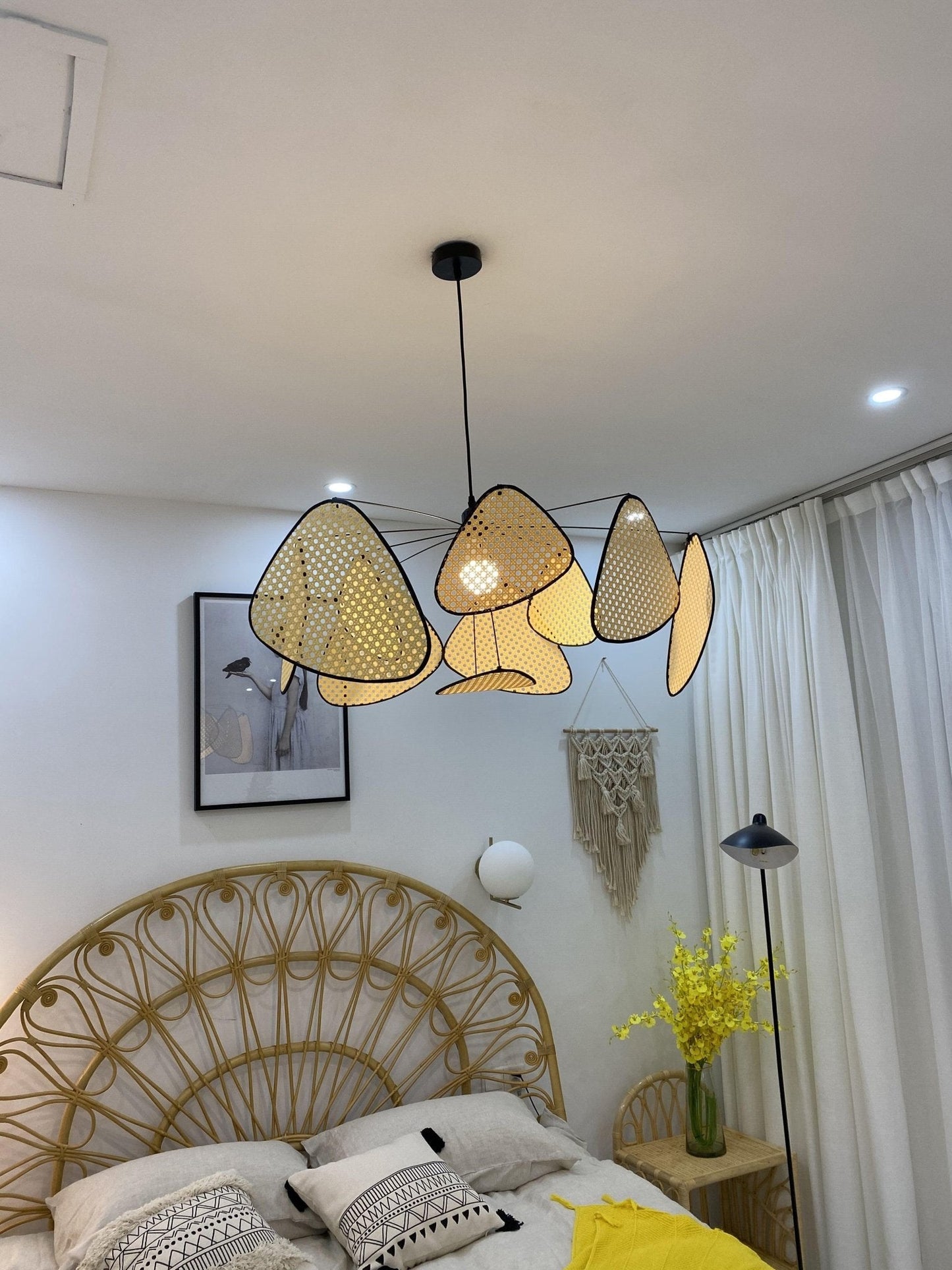 Screen Cannage Suspension - Adjustable Height, Durable Design