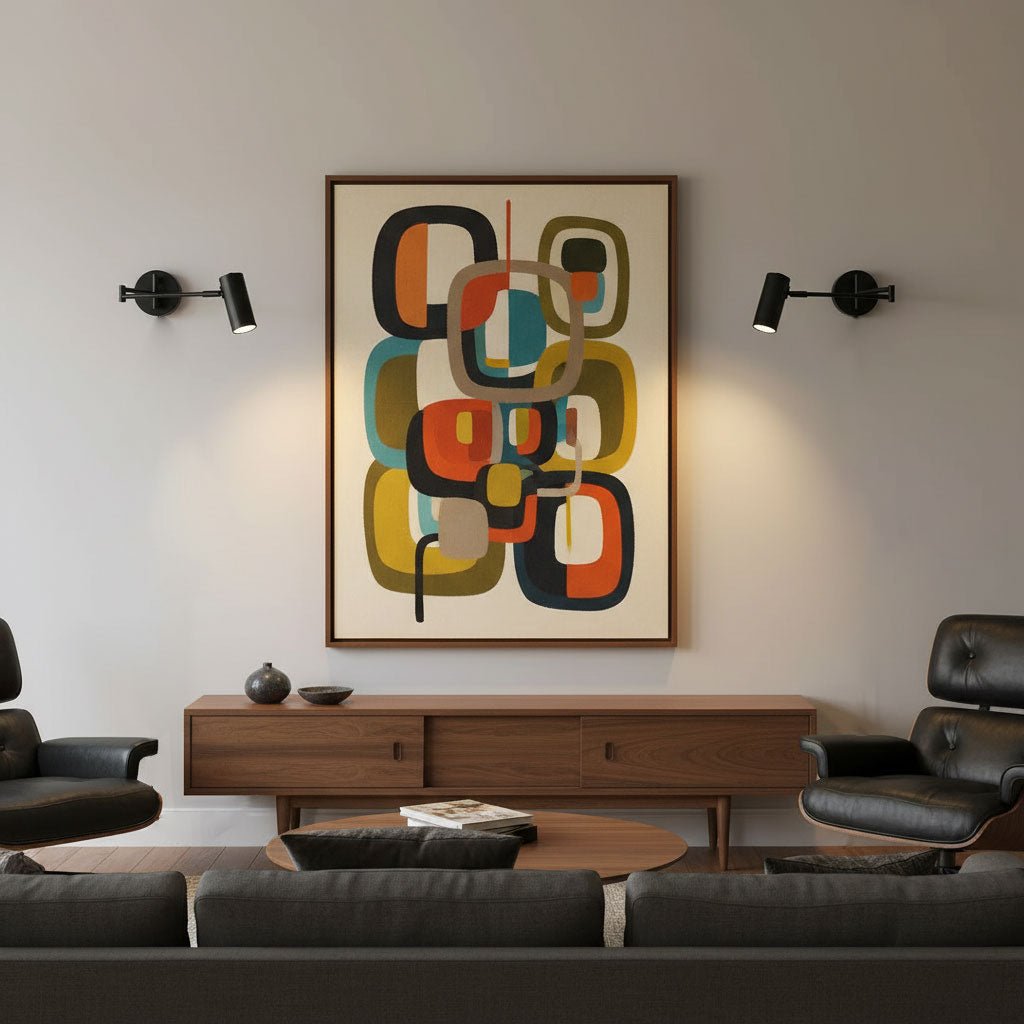 Adjustable Swing Arm Wall Sconce with LED Light and Modern Design