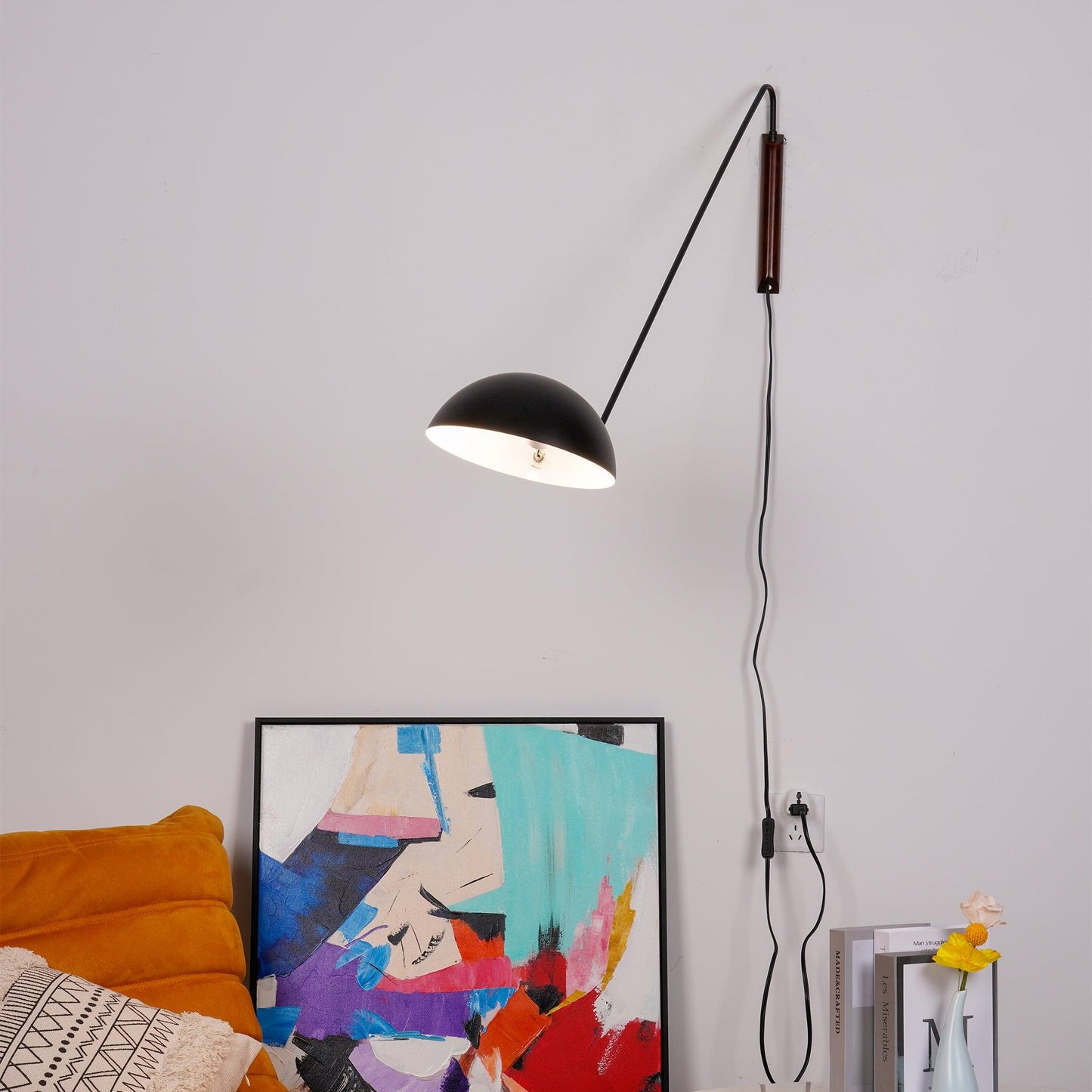 Swing Dome Wall Light - Adjustable Angle, Energy Efficient Design