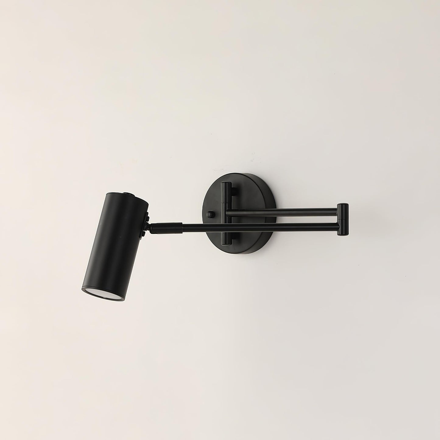 Adjustable Swing Arm Wall Sconce with LED Light and Modern Design