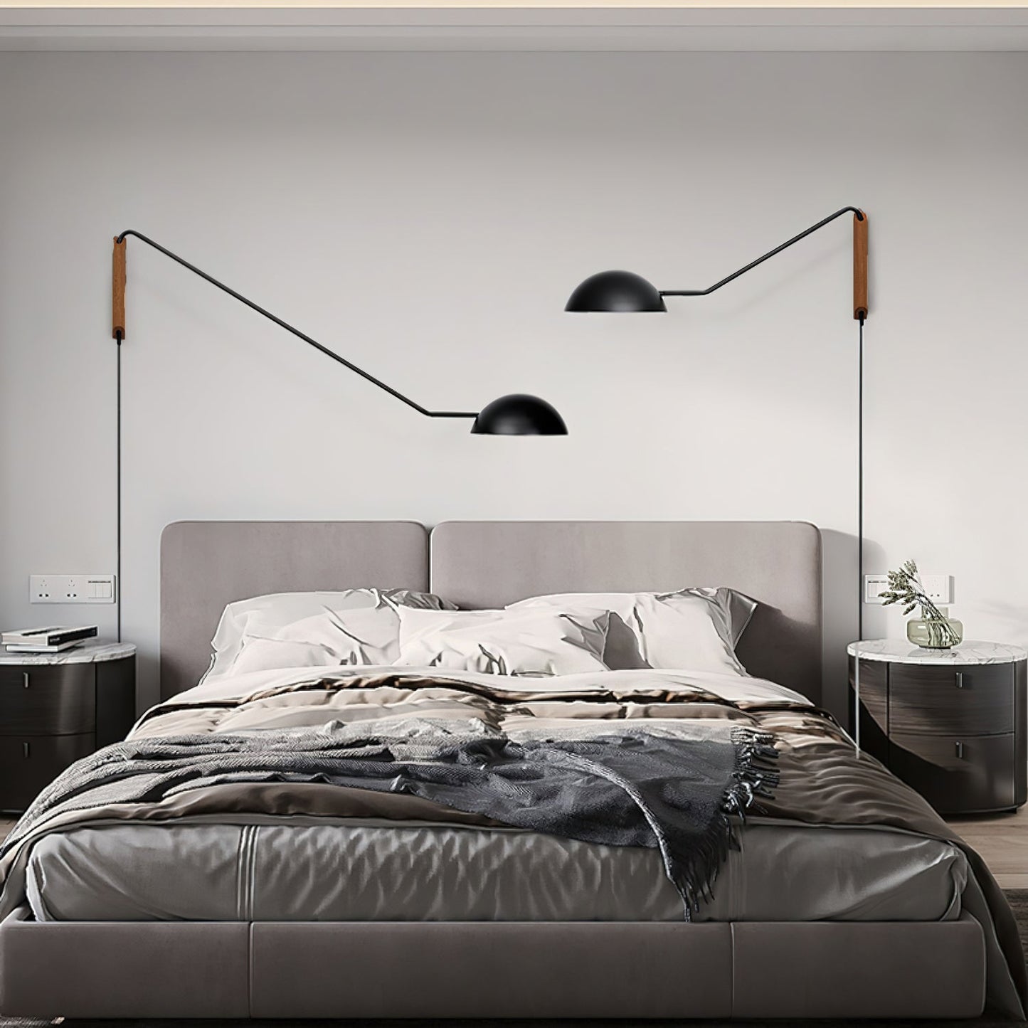 Swing Dome Wall Light - Adjustable Angle, Energy Efficient Design