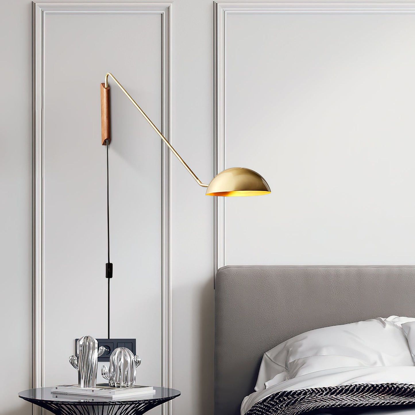 Swing Dome Wall Light - Adjustable Angle, Energy Efficient Design