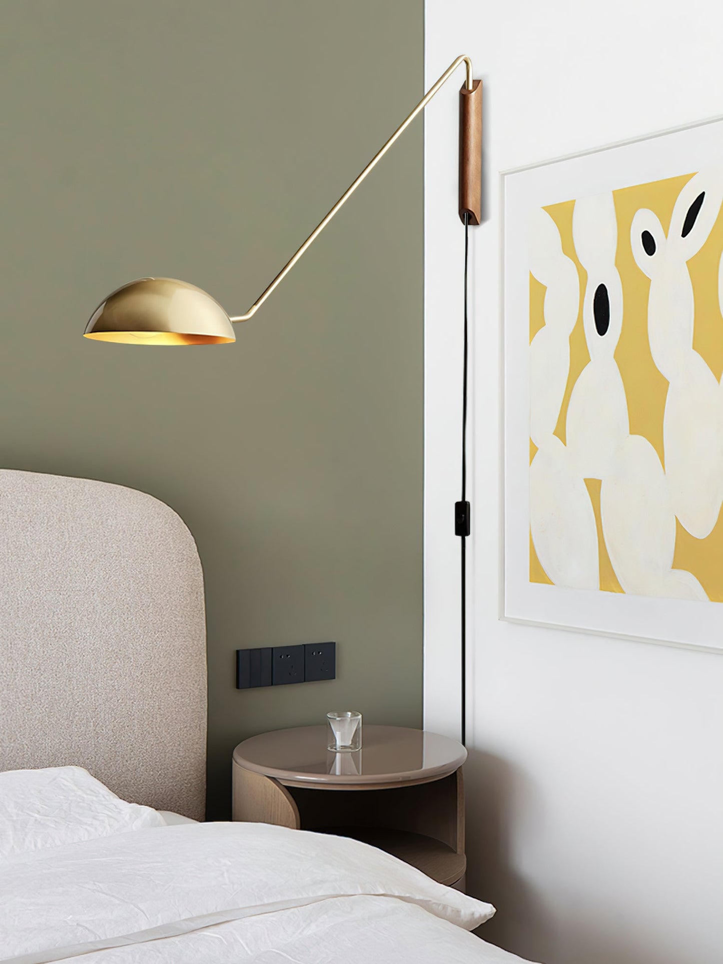 Swing Dome Wall Light - Adjustable Angle, Energy Efficient Design