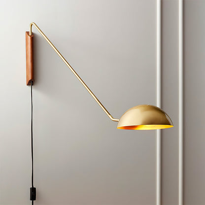 Swing Dome Wall Light - Adjustable Angle, Energy Efficient Design