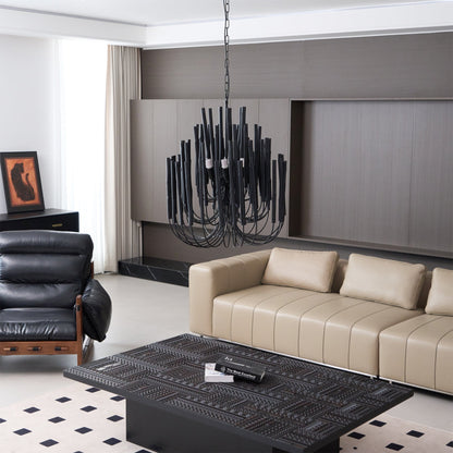 Swinton Crystal Chandelier - Elegant Lighting, Adjustable Height