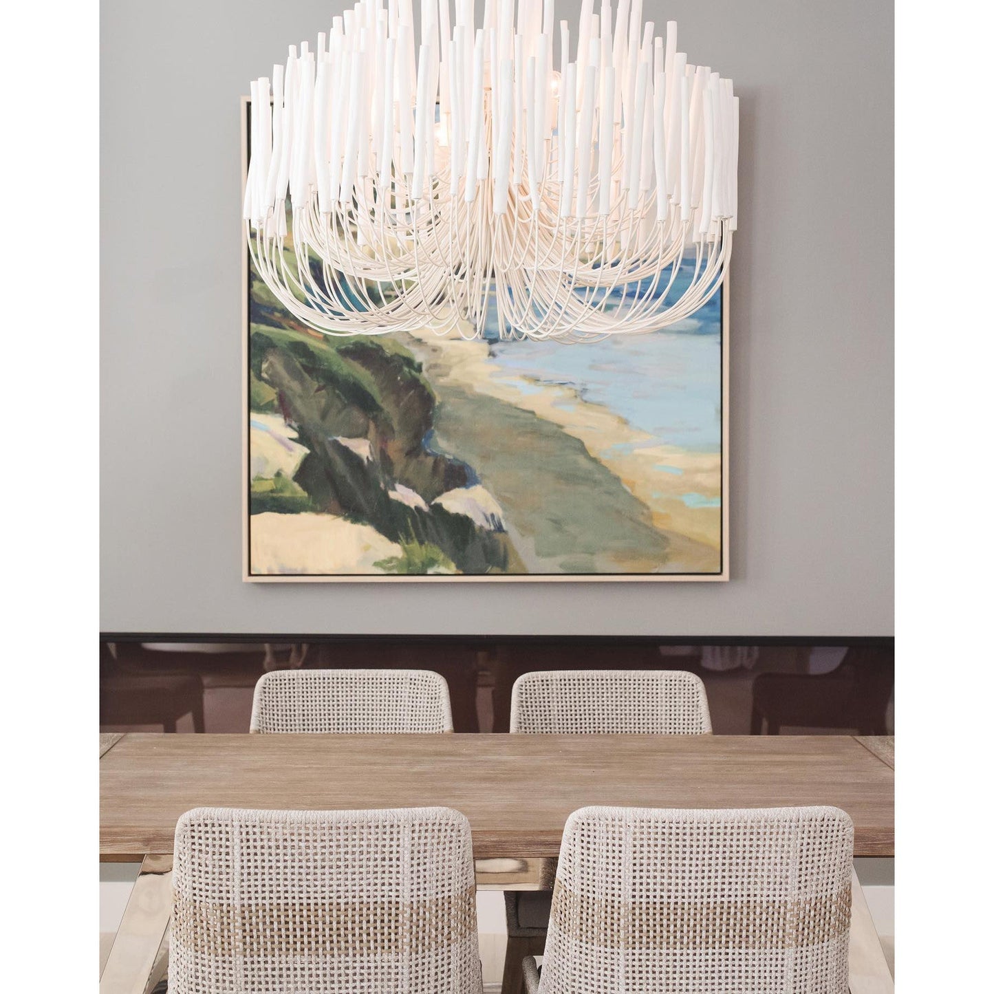 Swinton Crystal Chandelier - Elegant Lighting, Adjustable Height