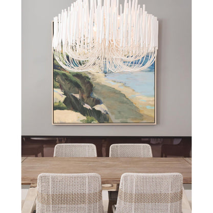 Swinton Crystal Chandelier - Elegant Lighting, Adjustable Height