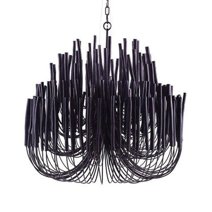 Swinton Crystal Chandelier - Elegant Lighting, Adjustable Height
